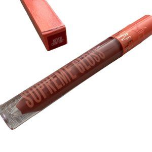 JEFFREE STAR COSMETICS NEVER CONTENT SUPREME GLOSS LIPGLOSS MAUVE HIGH SHINE LIP